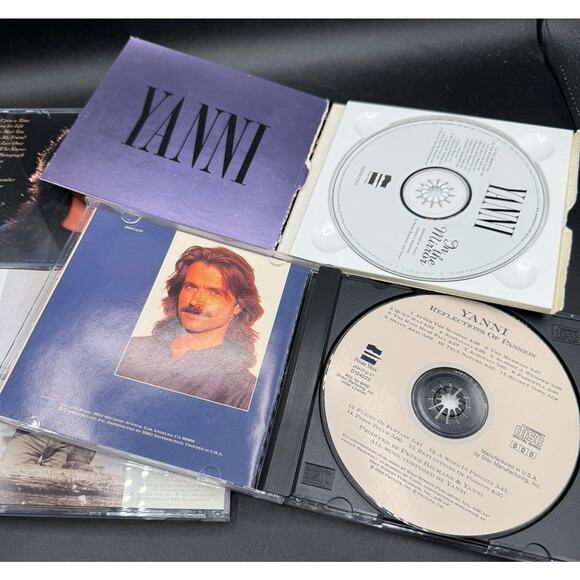 4 Vintage Music CDs By YANNI On The Mirror & More Excellent Condition! D - Picture 5 of 5